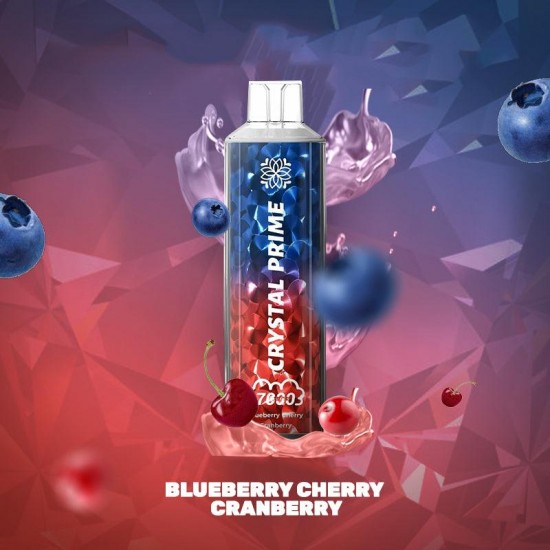 3D Crystal Prime 7000 Blueberry Cherry Cranberry