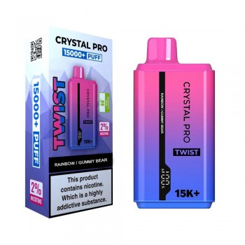 Crystal Pro Twist 15000 Puffs Skittles / Gummy Bear