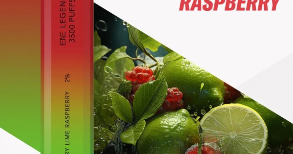 ENE Elux Legend 3500 Cherry Lime Raspberry Disposable Vape
