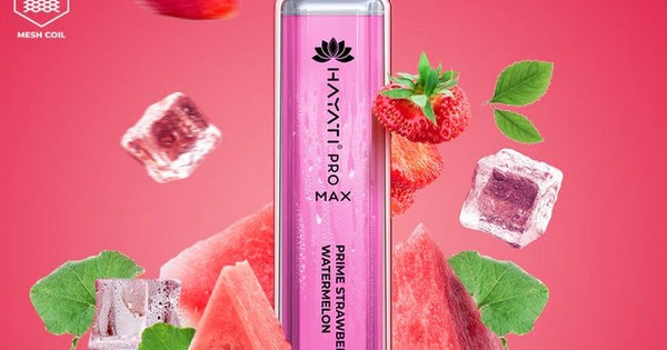 Hayati Crystal Pro Max 4000 Watermelon Raspberry - Watermelon  RaspberryVapesdirect