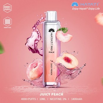 Hayati Crystal Pro Max 4000 Juicy Peach 