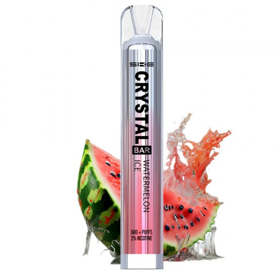 SKE Crystal Watermelon Ice 600 Puff Disposable Vape