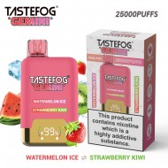 TASTEFOG GEMINI 25000 Puffs Watermelon Ice + Strawberry Kiwi
