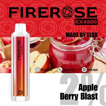 Elux FireRose 4500 Apple Berry Blast