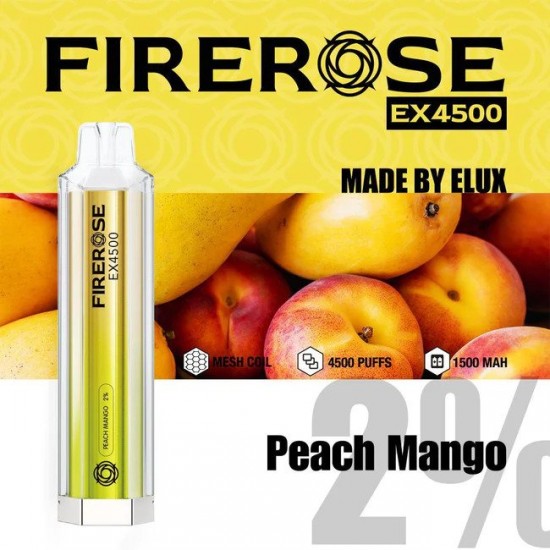 Elux FireRose 4500 Peach Mango