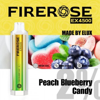 Elux FireRose 4500 Peach Blueberry Candy