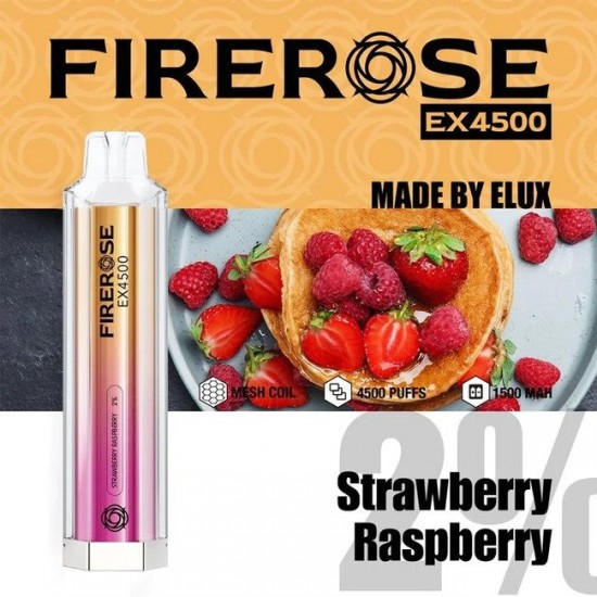 Elux FireRose 4500 Strawberry Raspberry