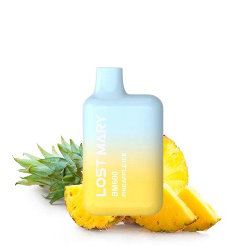 Lost Mary BM600 Pineapple Ice Disposable Vape - Pineapple IceVapesdirect